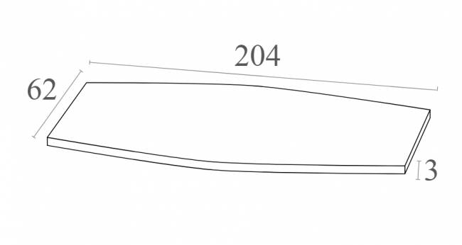 Матрас для шезлонга Slim светло-коричневый 2040х620х30 мм Матрас для шезлонга Slim светло-коричневый 2040х620х30 мм