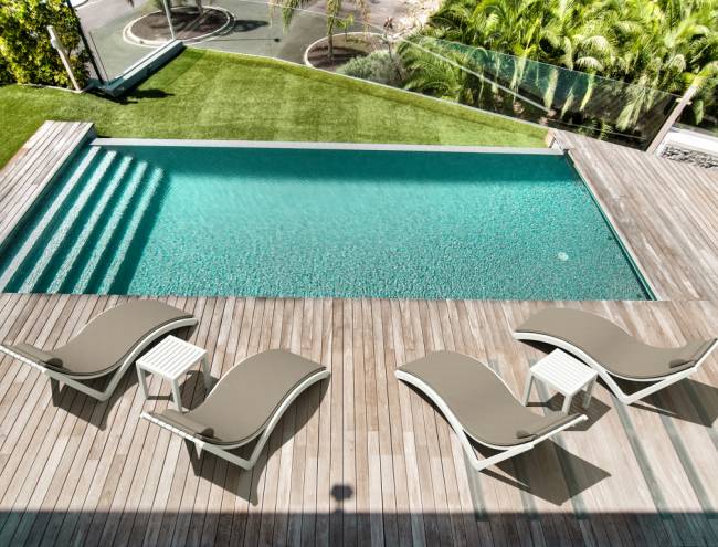 Матрас для шезлонга Slim светло-коричневый 2040х620х30 мм Матрас для шезлонга Slim светло-коричневый 2040х620х30 мм