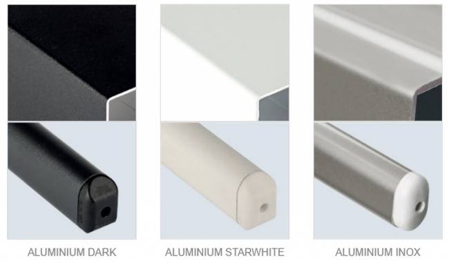 Зонт профессиональный 3х3 м Galileo Dark антрацит, слоновая кость 3000х3000 мм