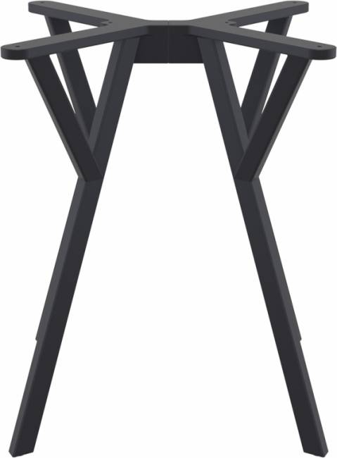 Подстолье пластиковое Max Legs Small черный 570х580х720 мм Подстолье пластиковое Max Legs Small черный 570х580х720 мм
