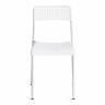 Стул ADDE (mod. C-049) / 1 шт. в упаковке металл/пластик, 39 х 49 х 78 см, White (белый) белый металл/пластик