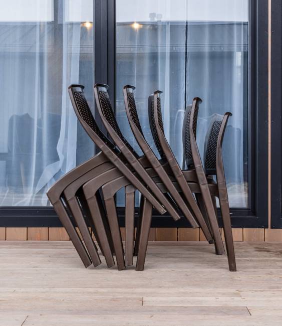 6 стульв JULY коричневые 6 стульв JULY коричневые