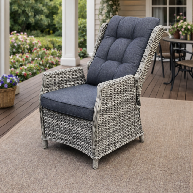 Кресло-реклайнер LUIZA в сером цвете Кресло-реклайнер LUIZA в сером цвете