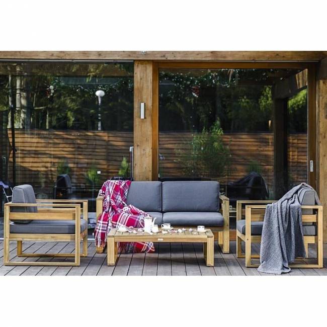 Диванный комплект BOOKA с кофейным столом