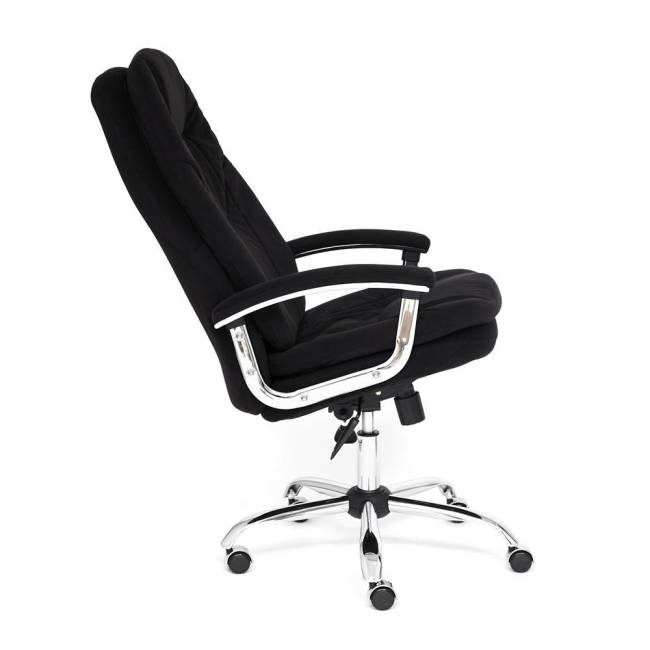 Кресло SOFTY LUX флок , черный, 35 черный флок Кресло SOFTY LUX флок , черный, 35 черный флок