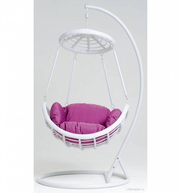 Подвесное кресло из искусственного ротанга Vinotti 44-004-17 Подвесное кресло из искусственного ротанга Vinotti 44-004-17