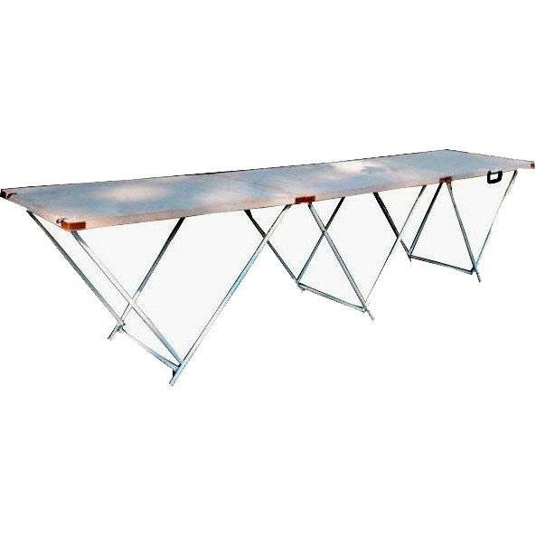 Стол для торговли раскладной 2,7х0,6 м Стол для торговли раскладной 2,7х0,6 м