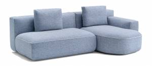 Диван мягкий угловой Jeff 2350х1500х780 мм