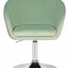 Кресло дизайнерское DOBRIN EDISON, мятный велюр (1922-8)