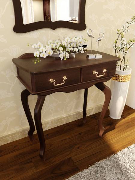 Консоль Берже 21 темно-коричневый Консоль Берже 21 темно-коричневый