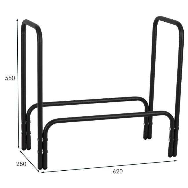 Дровница 4 черный Дровница 4 черный