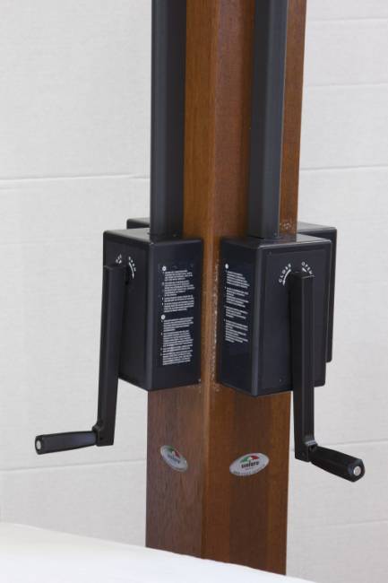 Зонт профессиональный двухкупольный 3х6 м Wood Double имитация ироко, слоновая кость 3000х6000 мм Зонт профессиональный двухкупольный 3х6 м Wood Double имитация ироко, слоновая кость 3000х6000 мм