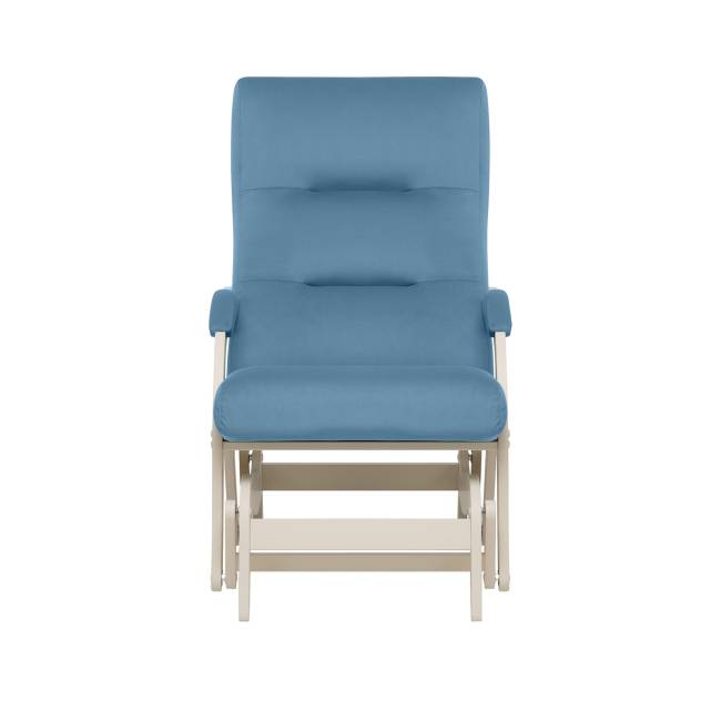 Кресло-маятник Leset Дэми Слоновая кость V47 синий Кресло-маятник Leset Дэми Слоновая кость V47 синий