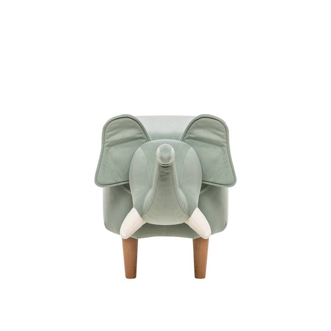 Пуф Leset Slon COMBI V14 бирюзовый, компаньон V01 белый Бук