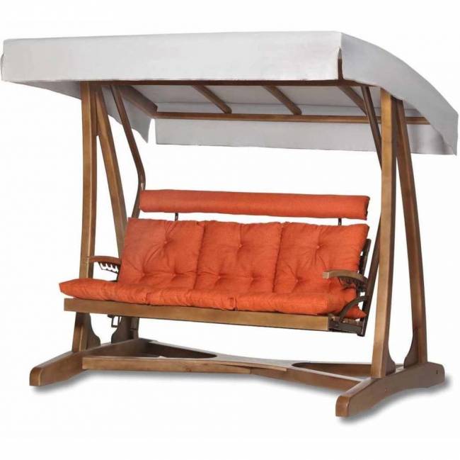 Качели садовые "Валенсия М" оксфорд Качели садовые "Валенсия М" оксфорд