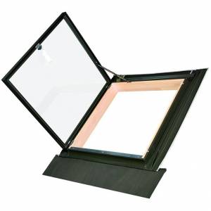 Мансардное окно FAKRO WLI, дерево 86х87 Мансардное окно FAKRO WLI, дерево 86х87