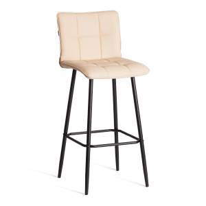 Барный стул  Bari/Бари экокожа , бежевый, 45х56х110 см бежевый экокожа