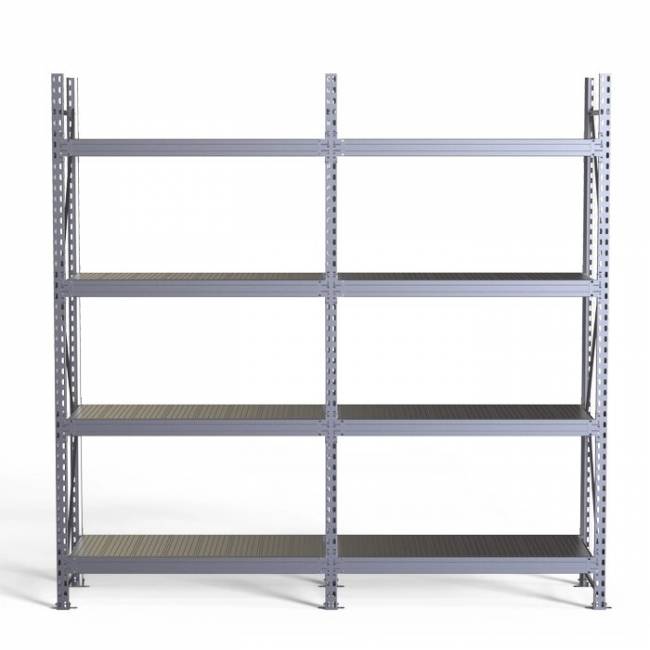 Стеллаж металлический SGR-V-Zn 1284-2,5-DS Стеллаж металлический SGR-V-Zn 1284-2,5-DS