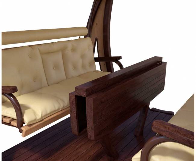 Качели садовые "Валенсия Х2" Классик