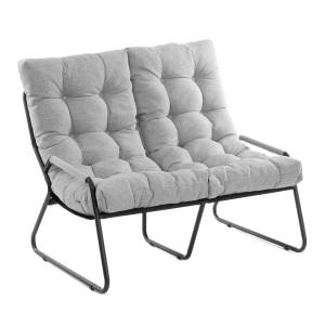 Диван Ergo/Эрго рогожка, серо-бежевый, 3M 16/2 серо-бежевый рогожка