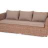 "Капучино" диван из искусственного ротанга трехместный, цвет коричневый "Капучино" диван из искусственного ротанга трехместный, цвет коричневый