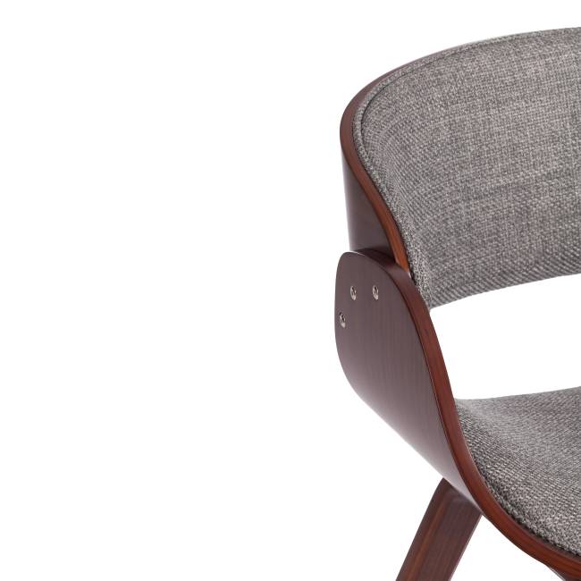 Стул LANDO (mod.8036) дерево / ткань, 59х53х75 см, орех/серый, Aimcasa 28 орех темный, серый дерево / ткань Стул LANDO (mod.8036) дерево / ткань, 59х53х75 см, орех/серый, Aimcasa 28 орех темный, серый дерево / ткань