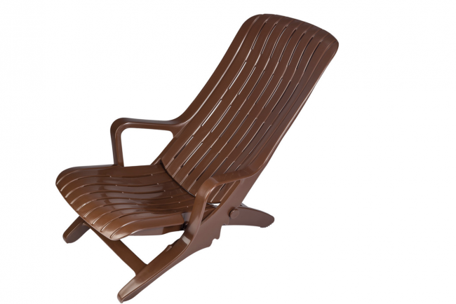 Шезлонг N1, цвет: шоколадный Шезлонг N1, цвет: шоколадный