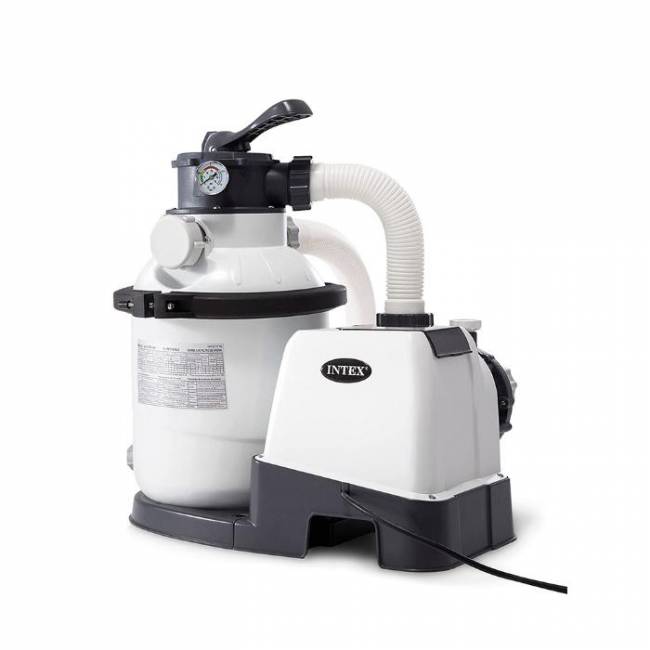 Песочный фильтр-насос SX1500, 5.7/4.0м3/ч, резервуар для песка 13.0кг, фракция 0.45-0.85мм