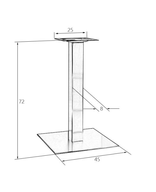 Подстолье обеденное DOBRIN EVAN