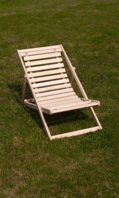 Шезлонг Кампари 45, Натуральное дерево Шезлонг Кампари 45, Натуральное дерево