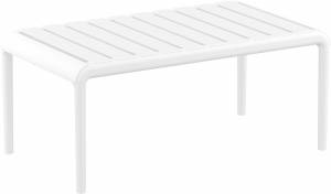 Столик пластиковый журнальный Paris Lounge Table белый 900х500х400 мм Столик пластиковый журнальный Paris Lounge Table белый 900х500х400 мм