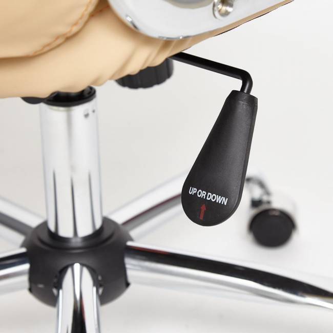 Кресло SOFTY LUX  кож/зам, бежевый, 36-34 бежевый кож/зам