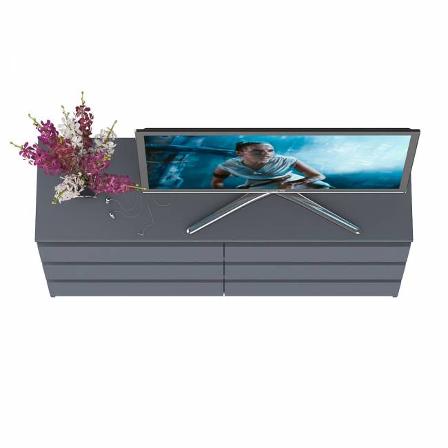 Комод на шесть ящиков Мори МК1380.6 цвет графит Комод на шесть ящиков Мори МК1380.6 цвет графит