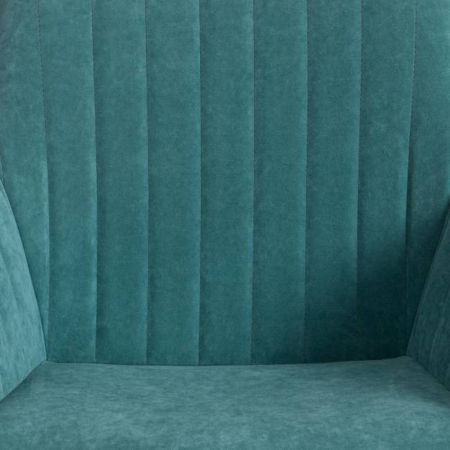 Кресло DUBLIN велюр Clermon, бирюзовый, 140