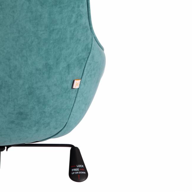 Кресло DUBLIN велюр Clermon, бирюзовый, 140