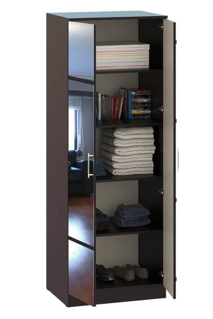 Сакура Шкаф 2-х створчатый комбинированный Сакура Шкаф 2-х створчатый комбинированный