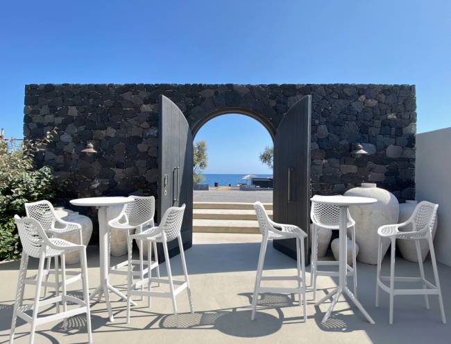 Стол пластиковый барный складной Sky Folding Bar Table 60 белый Ø600х1080 мм Стол пластиковый барный складной Sky Folding Bar Table 60 белый Ø600х1080 мм