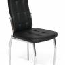 Стул ELFO ( mod.35 ) металл/экокожа, 45х53х100х47см, хром/черный (Комплект из 4 шт.) хром/черный металл/экокожа Стул ELFO ( mod.35 ) металл/экокожа, 45х53х100х47см, хром/черный (Комплект из 4 шт.) хром/черный металл/экокожа