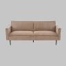 Диван прямой Кассель велюр рельефный бежевый