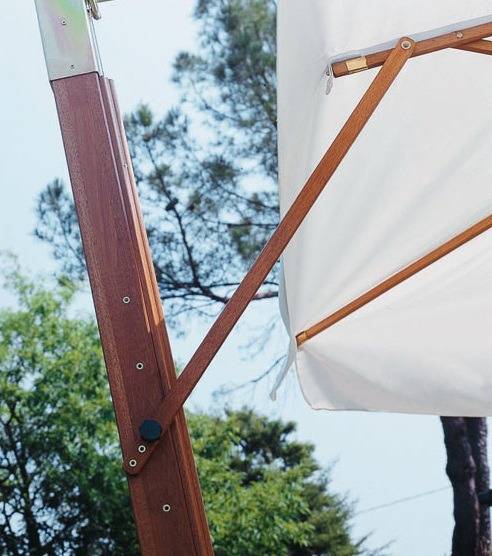 Зонт профессиональный 3х4 м Palladio Braccio имитация ироко, слоновая кость 3000х4000 мм Зонт профессиональный 3х4 м Palladio Braccio имитация ироко, слоновая кость 3000х4000 мм