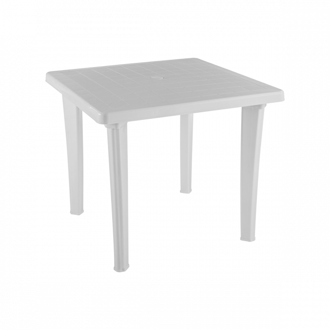Стол пластиковый квадратный белый Стол пластиковый квадратный белый