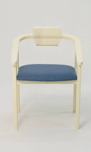 Стул-кресло Челси ПМ слоновая кость синий Стул-кресло Челси ПМ слоновая кость синий