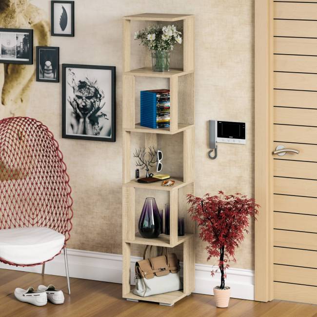 Стеллаж СВК цвет дуб сонома Стеллаж СВК цвет дуб сонома