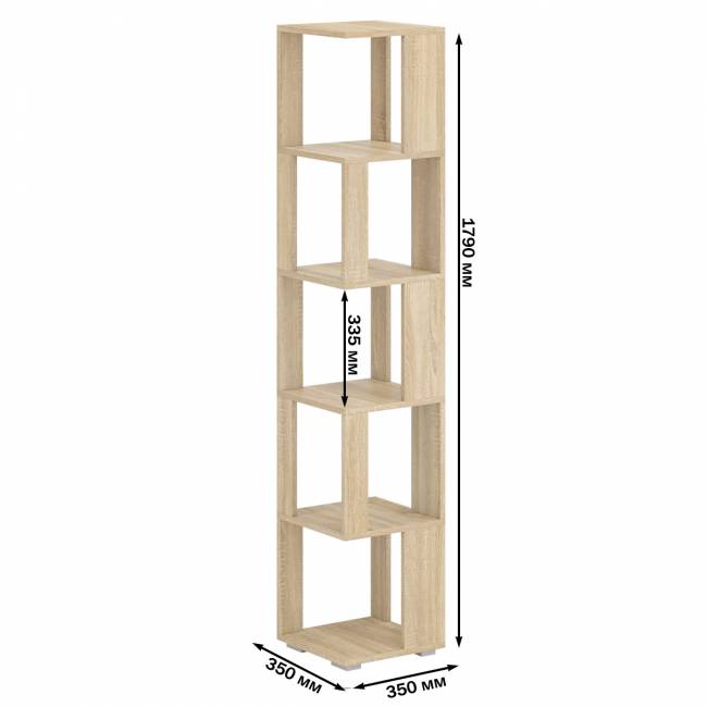 Стеллаж СВК цвет дуб сонома Стеллаж СВК цвет дуб сонома