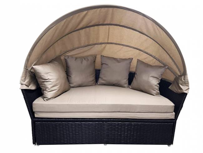 Диван -трансформер Вилла ротанг искусственный Диван -трансформер Вилла ротанг искусственный