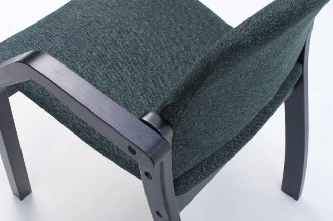 Стул-кресло Джуно 2.0 чёрный/зелёный Стул-кресло Джуно 2.0 чёрный/зелёный